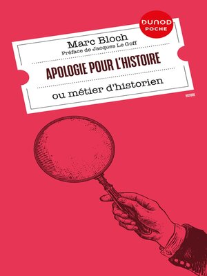 cover image of Apologie pour l'histoire